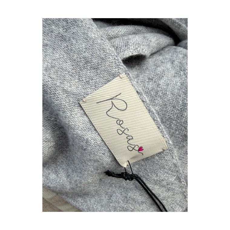 LULU�S LOVE - Cashmere small scarf - Grey Melange