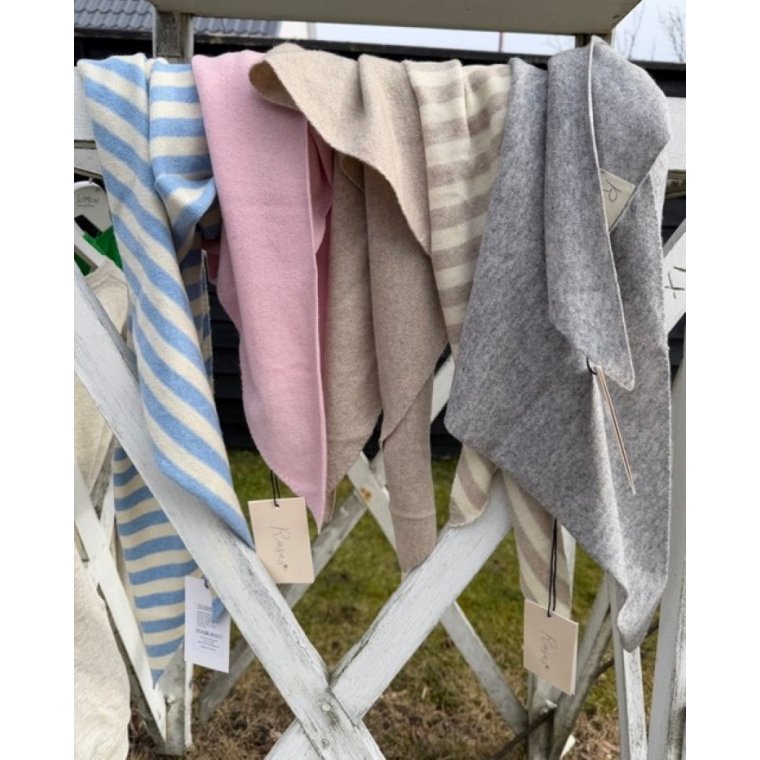 LULU�S LOVE - Cashmere small scarf - Grey Melange