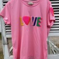 LULU�S LOVE - Love T-shirt short sleeves - pink multi