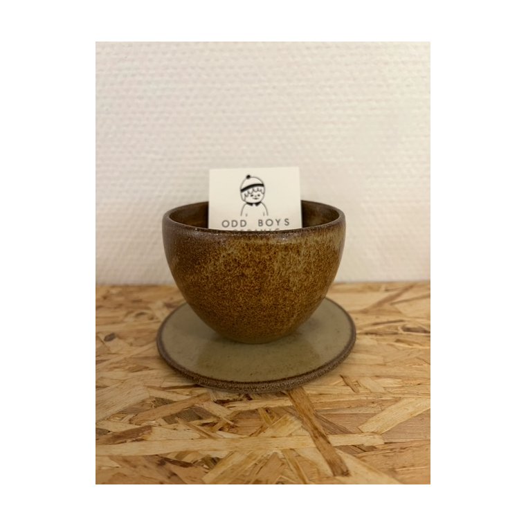 Odd Boys Ceramic - Odd Small Saucer - Off White Matte