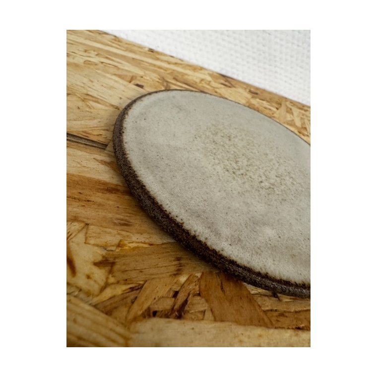 Odd Boys Ceramic - Odd Small Saucer - Off White Matte