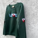 LULU�S LOVE - Love x Greenland sweatshirt - garden green