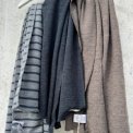 By Basics - 1024 scarf-one layer - steel grey mel/asphalt