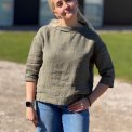 OWN By Basics - 11001 - blouse w/collar 3/4 s - capers