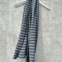 By Basics - 1024 scarf-one layer - steel grey mel/asphalt