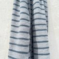 By Basics - 1024 scarf-one layer - steel grey mel/asphalt