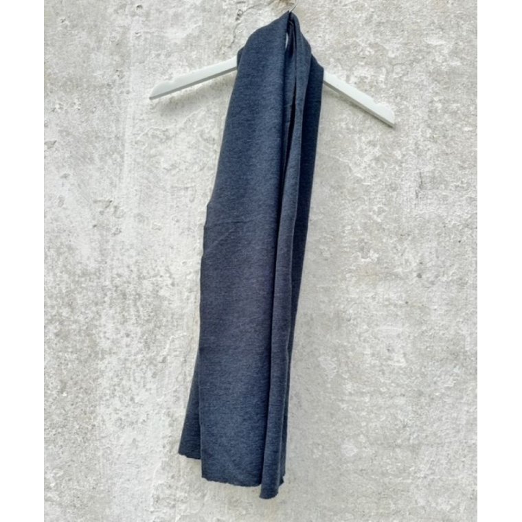 By Basics - 1024 scarf-one layer - midnight blue melange