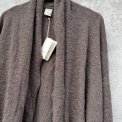 By Basics - 8503 Bubble Wool cardigan short - earth melange