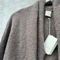 By Basics - 8503 Bubble Wool cardigan short - earth melange