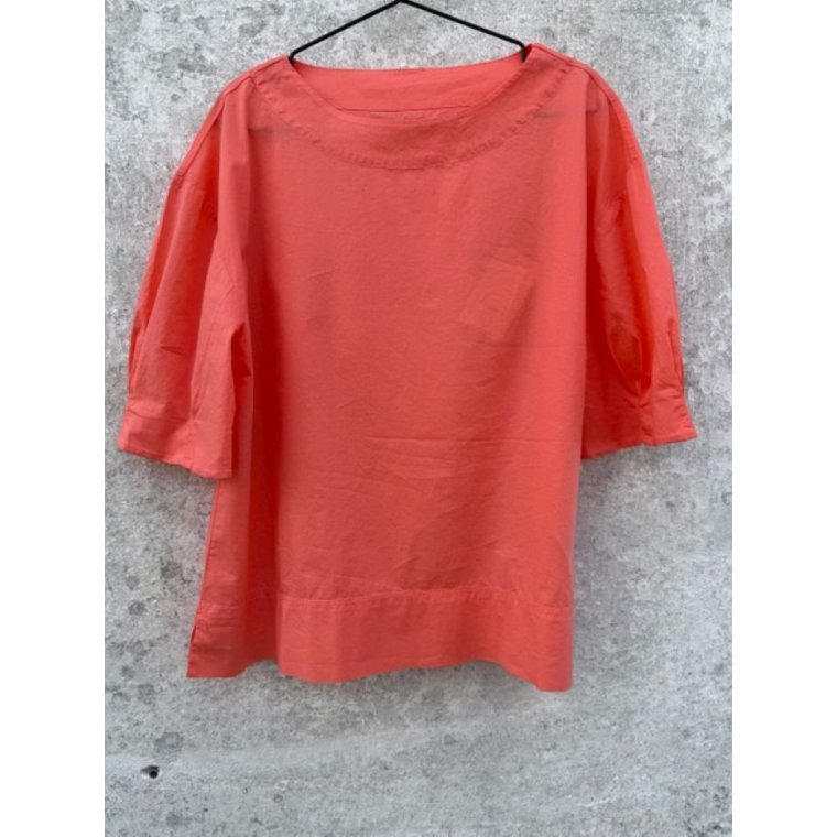 OWN By Basics - 13036 blouse w. sleeve details � s - soft coral