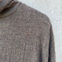 By Basics - 7501 dress wide roll neck - earth melange