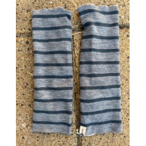 By Basics - 1014 wrist warmer - steel grey mel/asphalt