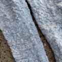 By Basics - 1504 Bubble Wool wrist warmer - dawn grey melange