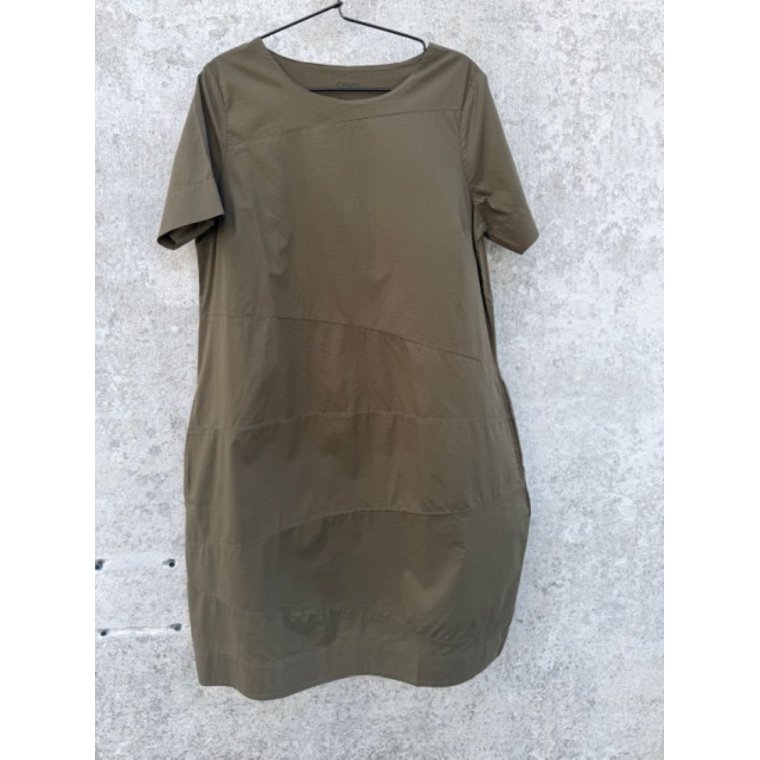 OWN By Basics - 13000 - dress w/ cuttings s/s - capers