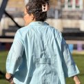 OWN By Basics - 13038 lab  coat blouse - pale artic