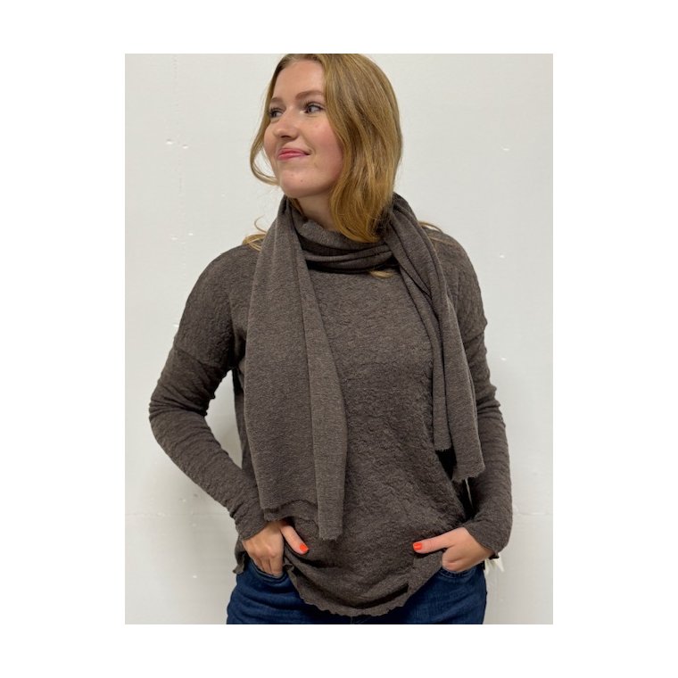 By Basics - 1024 scarf-one layer - earth melange