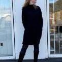 By Basics - 7501 dress wide roll neck - Black