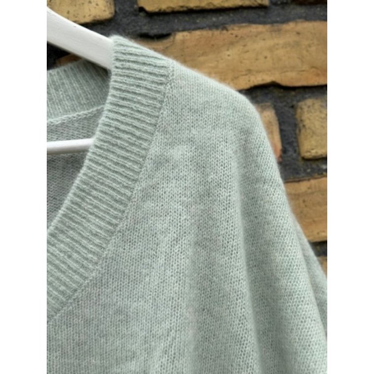 Six Ames - DANA SWEATER - Glacial Green Melange