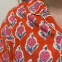 Craft Sisters - Classic Pyjamas Blockprint - mandarin