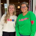 LULU�S LOVE - L�s� sweatshirt heart - Grass