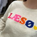 L�s� sweatshirt heart - Grey melange/multi