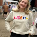 L�s� sweatshirt heart - Grey melange/multi