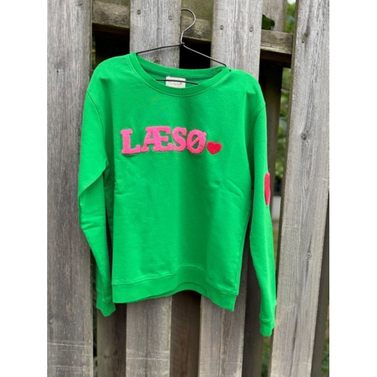 LULU�S LOVE - L�s� sweatshirt heart - Grass