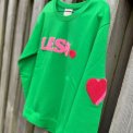 LULU�S LOVE - L�s� sweatshirt heart - Grass