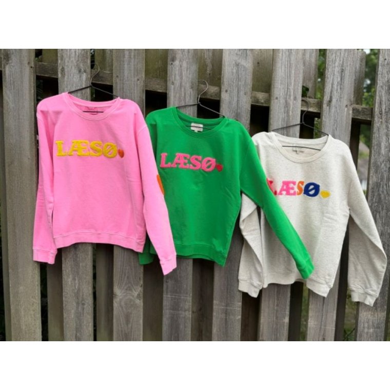 LULU�S LOVE - L�s� sweatshirt heart - Grass