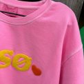 LULU�S LOVE - L�s� sweatshirt heart - Neon pink vintage