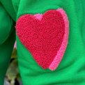LULU�S LOVE - L�s� sweatshirt heart - Grass