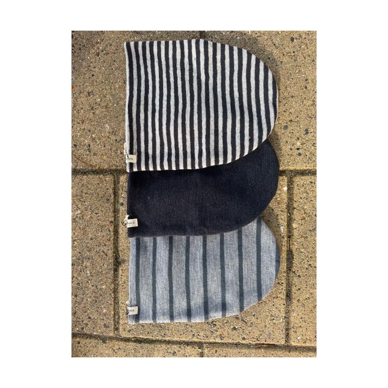 By Basics - 1007 hat- UNISEX - charcoal/dawn grey melange