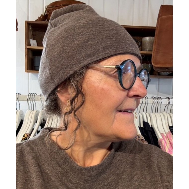 By Basics - 1007 hat- UNISEX - earth melange