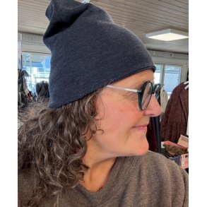 By Basics - 1007 hat - UNISEX - midnight blue melange