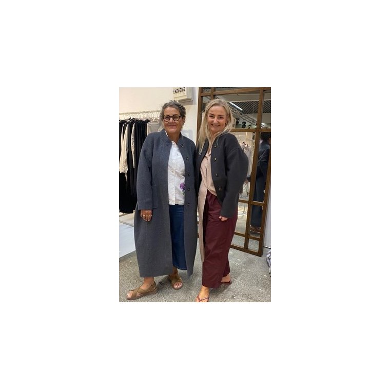 Frau - Chicago pure wool jacket - Chocolate Torte melange