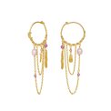 maanesten - Indie Earrings - forgyldt