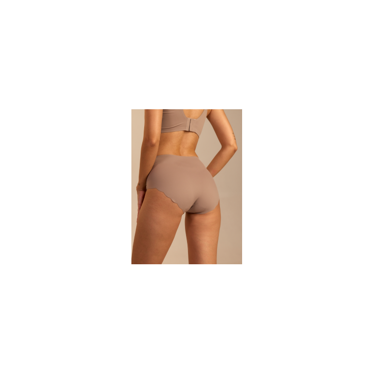 Femifemme - Invisible Highwaist Maxi Trusser - Mocha