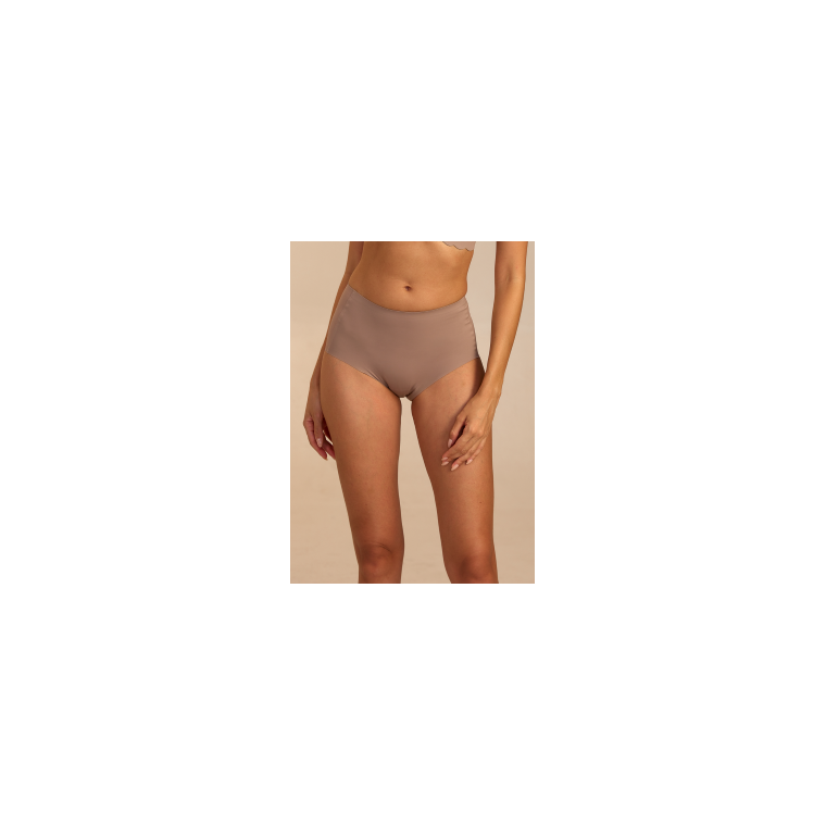 Femifemme - Invisible Highwaist Maxi Trusser - Mocha