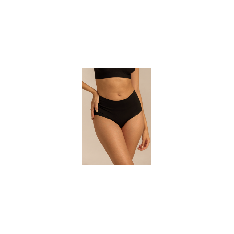 Femifemme - Invisible Highwaist Maxi Trusser - Sort