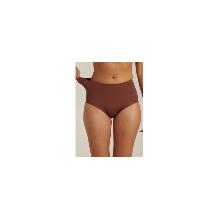 Femifemme - Invisible Highwaist Maxi Trusser - Velvet Chocolate