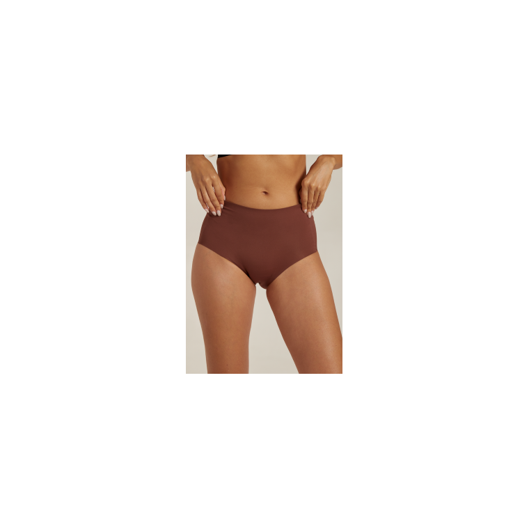 Femifemme - Invisible Highwaist Maxi Trusser - Velvet Chocolate