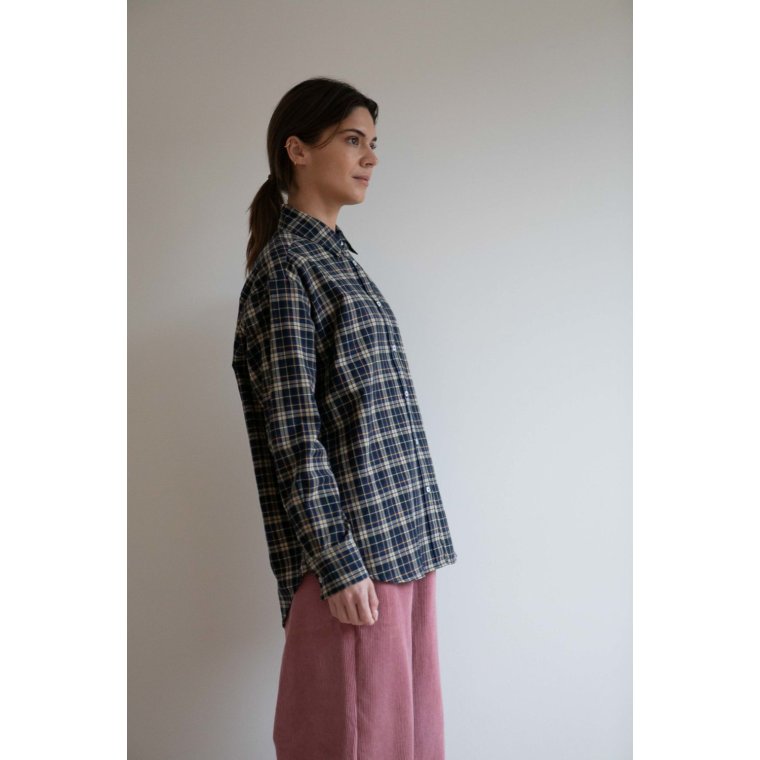 Studio Feder - JOSIE SHIRT - POPLIN - STORM