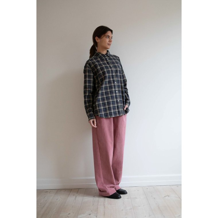 Studio Feder - JOSIE SHIRT - POPLIN - STORM