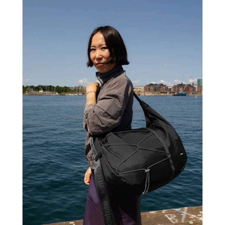 Kintobe - JUNO Half-moon bag - Black