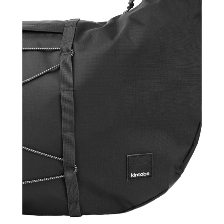 Kintobe - JUNO Half-moon bag - Black