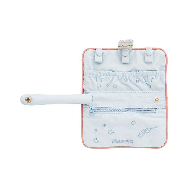 Maanesten - Jewelry Clutch - Summer Stripes Blue