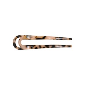PICO - Jolie Hair Pin - White Leo