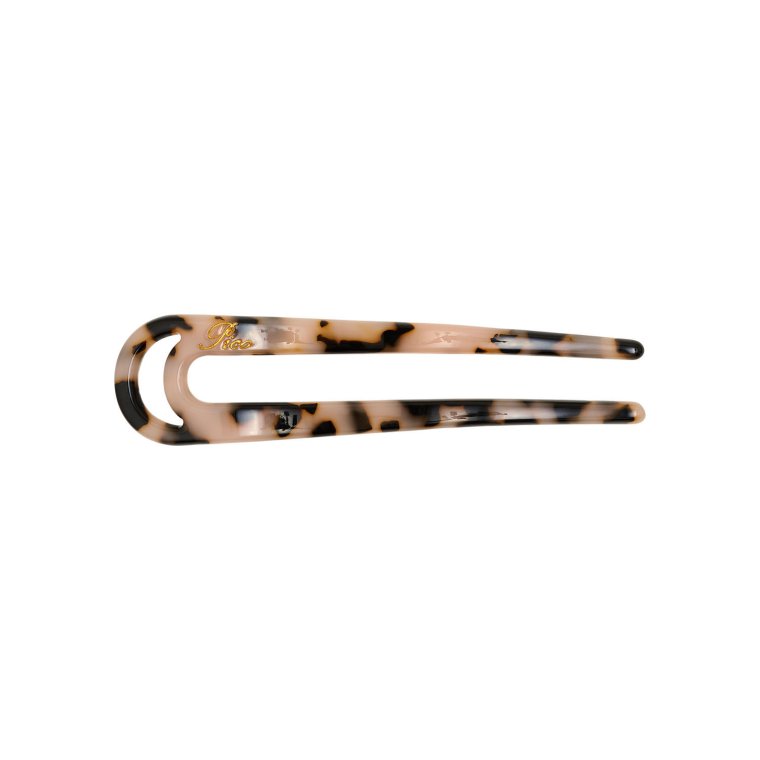 PICO - Jolie Hair Pin - White Leo