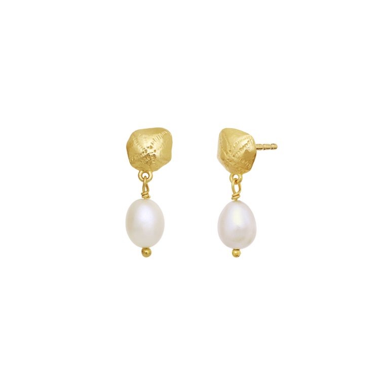 Maanesten - Kioku Earrings - Forgyldt