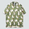 LAKOR - Flipping The Bird Short Sleeve Shirt - Sea Spray